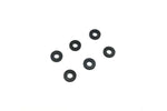 RASAMENTO M3 x 7 mm x 1mm ALLUMINIO - 97059-01BK - NERO