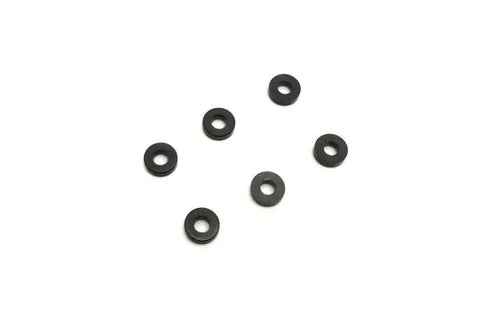 RASAMENTO M3 x 7 mm x 2mm ALLUMINIO - 97059-02BK - NERO