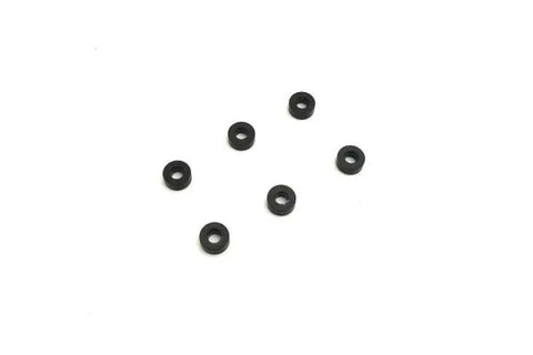 RASAMENTO M3 x 7 mm x 3mm ALLUMINIO - 97059-03BK - NERO