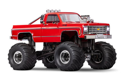 TRX-4MT CHEVROLET CHEYENNE K10 - RTR MONSTER TRUCK 1:18 - ROSSO