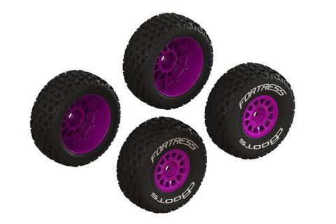 SET PNEUMATICI INCOLLATI dBOOTS FORTRESS PURPLE - ARA-1570