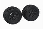 PNEUMATICI DBOOTS FORTRESS MT INCOLLATI SU CERCHIO NERO - ARA-1608