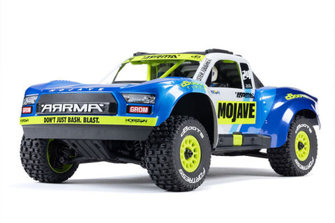 MOJAVE GROM MEGA 380 4X4 - RTR SHORT COURSE 1:18 - BLU/BIANCO