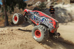 GORGON GROM BRUSHED 4X4 - RTR MONSTER TRUCK 1:16 - ROSSO