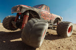 QUAKE GROM BRUSHED 4X4 - RTR MONSTER TRUCK 1:16 - ROSSO