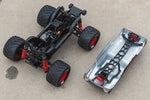 QUAKE GROM BRUSHED 4X4 - RTR MONSTER TRUCK 1:16 - ROSSO
