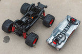 QUAKE GROM BRUSHED 4X4 - RTR MONSTER TRUCK 1:16 - ROSSO