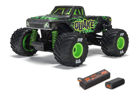 QUAKE GROM BRUSHED 4X4 - RTR MONSTER TRUCK 1:16 - VERDE