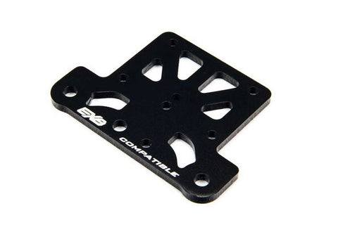 PIASTRA SUPERIORE IN ALLUMINIO NERO - ARA320598