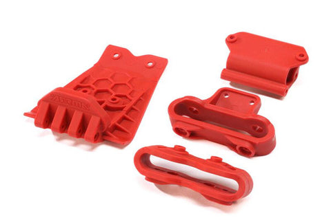 SET MONTAGGIO PARAURTI ROSSO - ARA320777