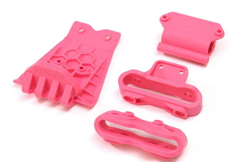 SET SUPPORTI PATTINO INFERIORE E PARAURTI ROSA - ARA320783