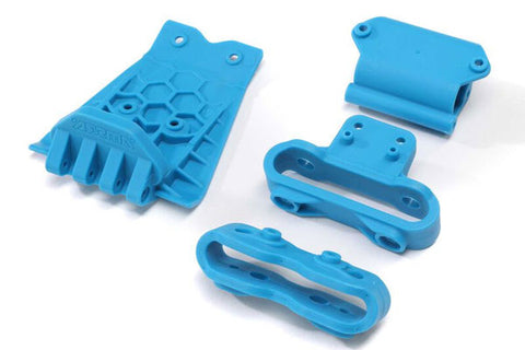 SET SUPPORTI PATTINO INFERIORE E PARAURTI BLU - ARA320787