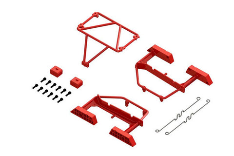 ROLL-BAR PER CARROZZERIA DESERT TRUCK ROSSO - ARA320820