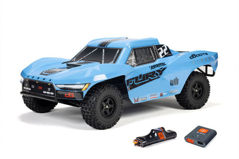 FURY MEGA 550 2WD - RTR SHORT COURSE 1:10 - BLU