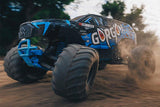 GORGON 4X2 MEGA 550 - MONSTER TRUCK 1:10 - BLU