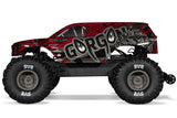 GORGON BRUSHLESS 223S 2WD - MONSTER TRUCK 1:10 - ROSSO/NERO
