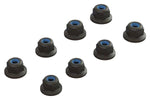 DADO DI BLOCCAGGIO FLANGIATO M3 NERO - ARA708009