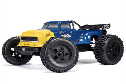 NOTORIOUS V6 4X4 BLX BRUSHLESS 6S - RTR MONSTER TRUCK 1:8 - BLU