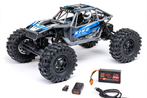 UTB18 CAPRA 4X4 BRUSHED - RTR CRAWLER 1:18 - BLU