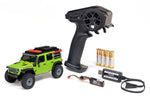SCX30 JEEP WRANGLER 4X4 JLU - RTR CRAWLER 1:30 - VERDE