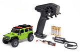 SCX30 JEEP WRANGLER 4X4 JLU - RTR CRAWLER 1:30 - VERDE
