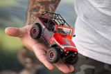 SCX30 JEEP CJ-7 GENRIGHT 4X4 BRUSHED - RTR CRAWLER 1:30 - ROSSO