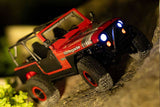 SCX30 JEEP CJ-7 GENRIGHT 4X4 BRUSHED - RTR CRAWLER 1:30 - ROSSO