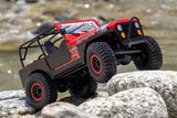 SCX30 JEEP CJ-7 GENRIGHT 4X4 BRUSHED - RTR CRAWLER 1:30 - ROSSO