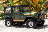 SCX30 JEEP CJ-7 RENEGADE 4X4 BRUSHED - RTR CRAWLER 1:30 - VERDE