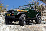 SCX30 JEEP CJ-7 RENEGADE 4X4 BRUSHED - RTR CRAWLER 1:30 - VERDE