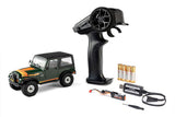 SCX30 JEEP CJ-7 RENEGADE 4X4 BRUSHED - RTR CRAWLER 1:30 - VERDE