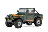 SCX30 JEEP CJ-7 RENEGADE 4X4 BRUSHED - RTR CRAWLER 1:30 - VERDE