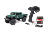 SCX24 DODGE POWER WAGON 4X4 - RTR CRAWLER 1:24 - VERDE
