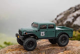 SCX24 DODGE POWER WAGON 4X4 - RTR CRAWLER 1:24 - VERDE