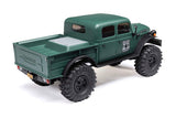 SCX24 DODGE POWER WAGON 4X4 - RTR CRAWLER 1:24 - VERDE