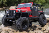 SCX10 III JEEP CJ-7 4X4 BRUSHED - RTR CRAWLER 1:10 - RED