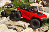 SCX24 DEADBOLT 4X4 - RTR ROCK CRAWLER 1:24 - ROSSO