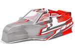 CARROZZERIA VERNICIATA NON TAGLIATA ROSSO/GRIGIO - CA-297