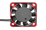 VENTOLA RAFFREDDAMENTO IN ALLUMINIO 40MM BLACK/RED