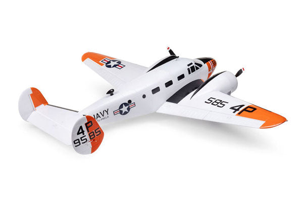 E-FLITE BEECHCRAFT D18/RC45J - 1500mm BNF BASIC STABILIZZATO – D.P ...
