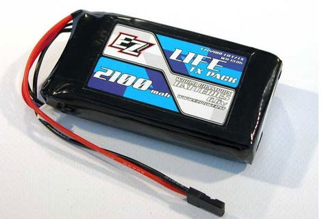 BATTERIA PIATTA LIFE 2S 6,6V 2100MAH - TX - EZP2100-LIFE/TX