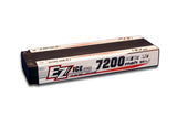 EZPOWER BATTERIA LIPO ULCG 2S1P 7,6V HV PRO 7200MAH 140/70C ICE SERIES - [GOLD Ø5,0]