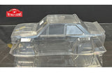 CARROZZERIA 131 ABARTH TRASPARENTE CON DECALS CALBERSON - RALLY LEGENDS