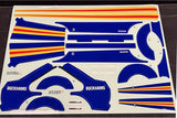 CARROZZERIA FORD ESCORT RS 1800 TRASPARENTE CON DECALS RTHM - RALLY LEGENDS
