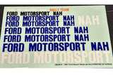 CARROZZERIA FORD ESCORT RS 1800 TRASPARENTE CON DECALS RTHM - RALLY LEGENDS