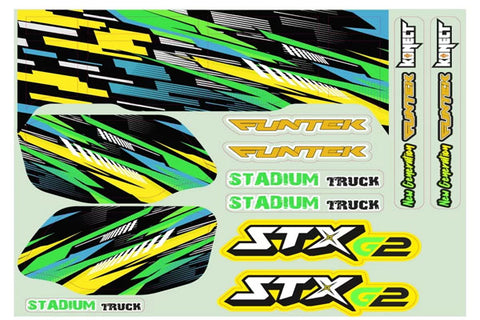 FOGLIO ADESIVI STX-G2 VERDE - FTK-21080