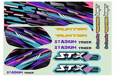 FOGLIO ADESIVI STX-G2 VIOLA - FTK-21083