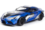 STAGE D-24 TOYOTA GR SUPRA 2024 - RTR DRIFT - 1:24 - BLU METALLIZZATO