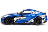 STAGE D-24 TOYOTA GR SUPRA 2024 - RTR DRIFT - 1:24 - BLU METALLIZZATO