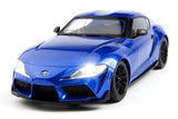 STAGE D-24 TOYOTA GR SUPRA 2024 - RTR DRIFT - 1:24 - BLU METALLIZZATO